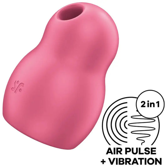 Satisfyer Pro To Go 1 – stimulátor a dvojitý vibrátor, červený 