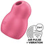 Satisfyer Pro To Go 1 – stimulátor a dvojitý vibrátor, červený 