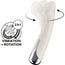 Satisfyer Spinning G-Sport 1 – rotačný vibrátor, béžový 