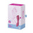 Satisfyer – vibrátor a sací prístroj s trojitou stimuláciou, USB, červený