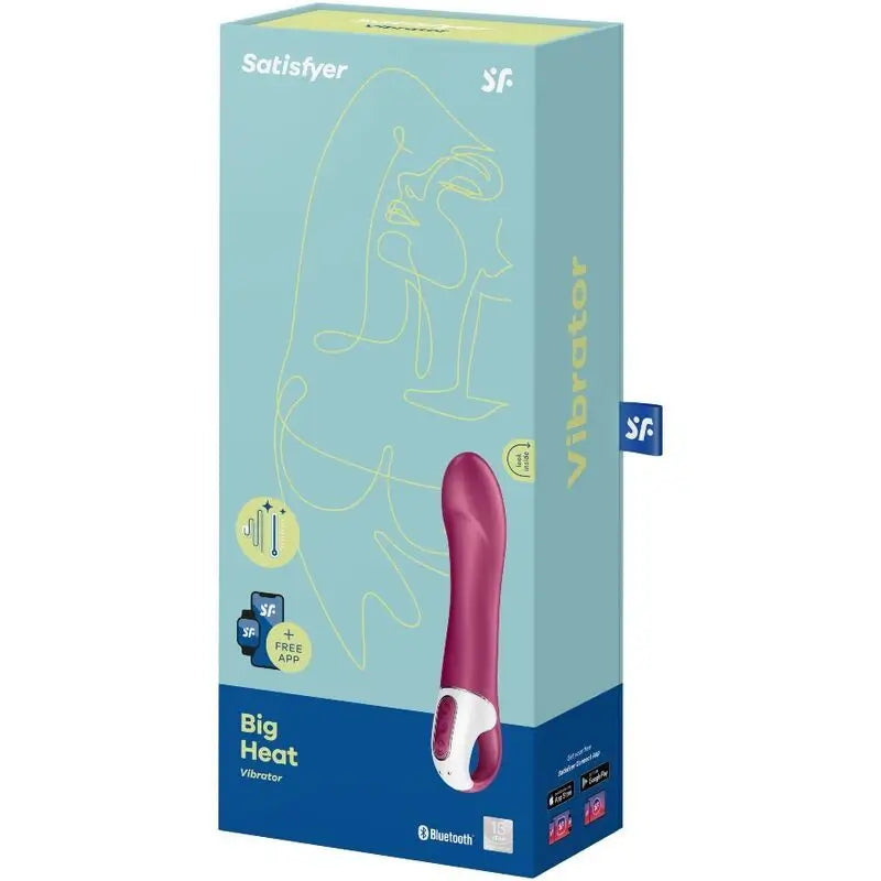 Vibrátor Satisfyer  Big Heat – vibrátor na bod G