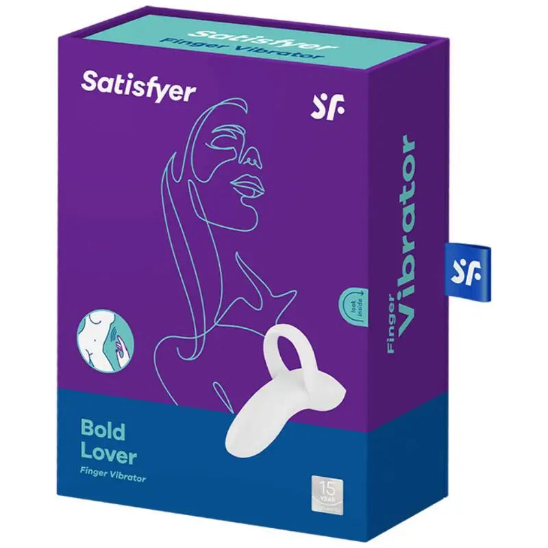 Vibrátor Satisfyer  Bold Lover Dedal – biely