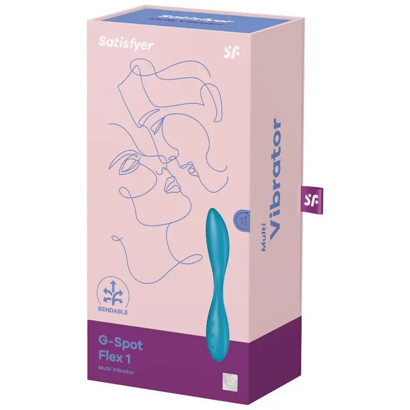 Vibrátor Satisfyer G-Spot Flex 1 Multi – modrý