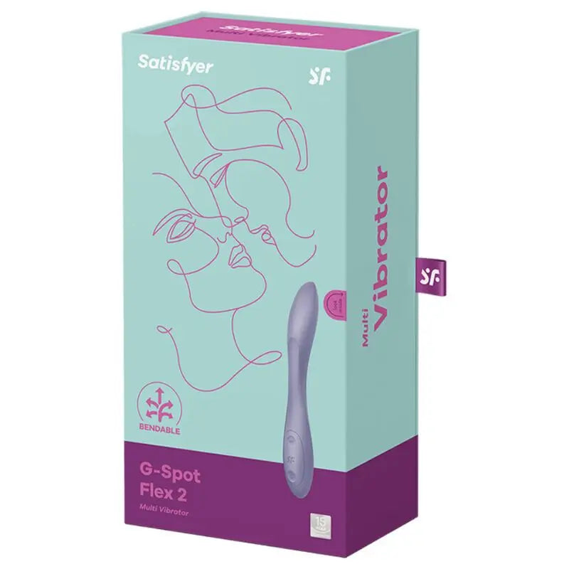 Vibrátor Satisfyer G-Spot Flex 2 Multi – fialový