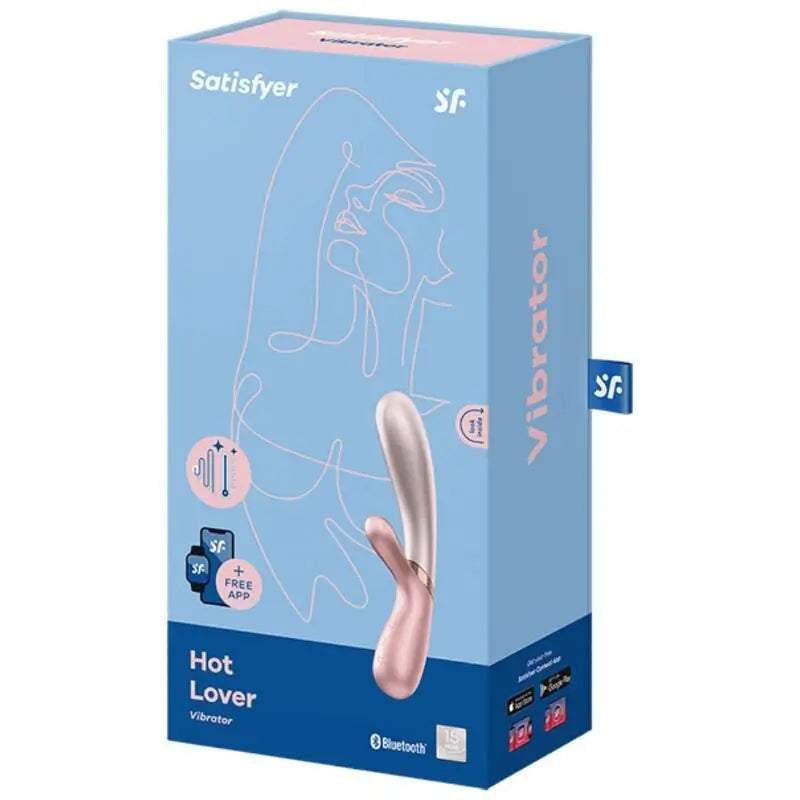 Vibrátor Satisfyer Hot Lover – ružovo-béžový