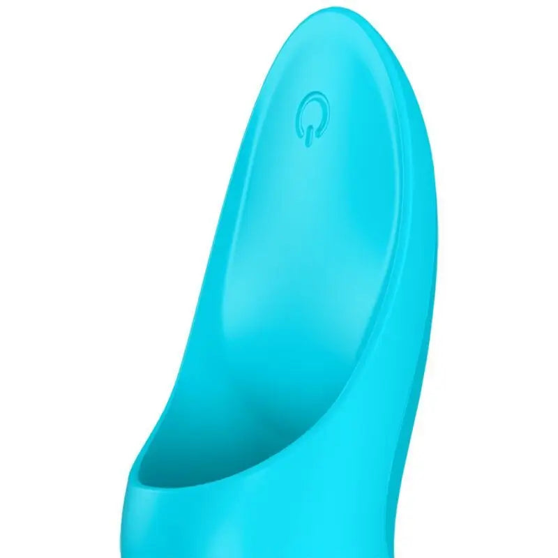 Vibrátor Satisfyer Teaser Dedal – svetlo modrý