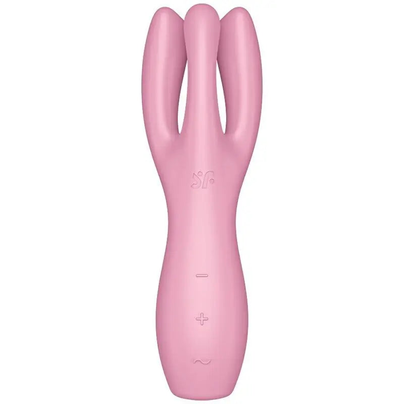 Vibrátor Satisfyer Threesome 3 – ružový