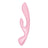 Vibrátor Satisfyer  Triple Oh – hybridný vibrátor – červený