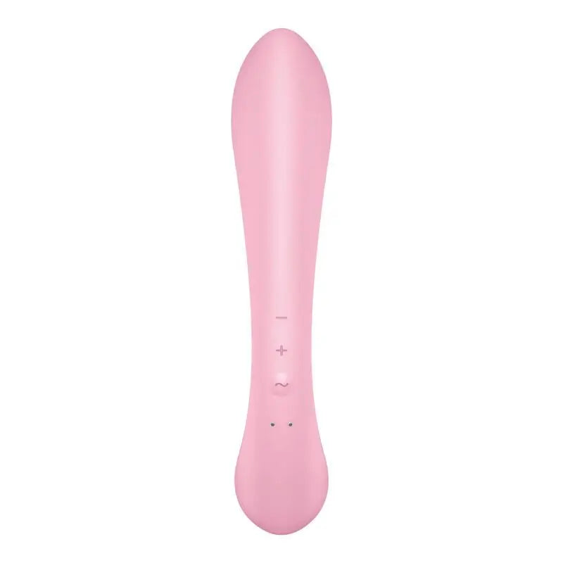 Vibrátor Satisfyer  Triple Oh – hybridný vibrátor – červený