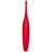 Vibrátor Satisfyer Twirling Fun na stimuláciu klitorisu – červený