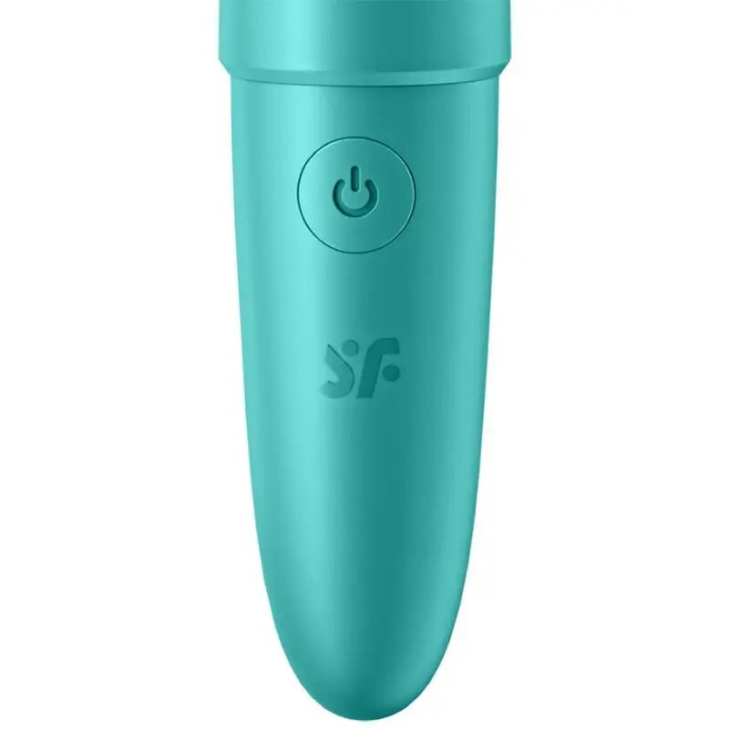 Vibrátor Satisfyer Ultra Power Bullet 6 – tyrkysová vibračná guľôčka