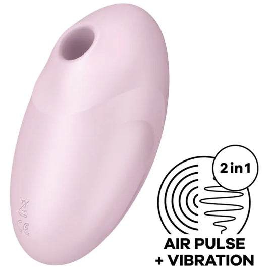 Satisfyer Vulva Lover 3 – stimulátor a vibrátor v ružovej farbe 