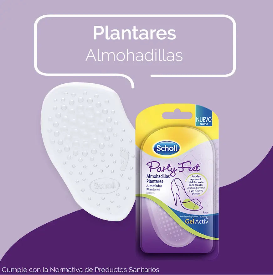 Scholl Party Feet – podložka pod chodidlo