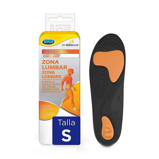 Scholl In-Balance Insoles Lower Back Size S
