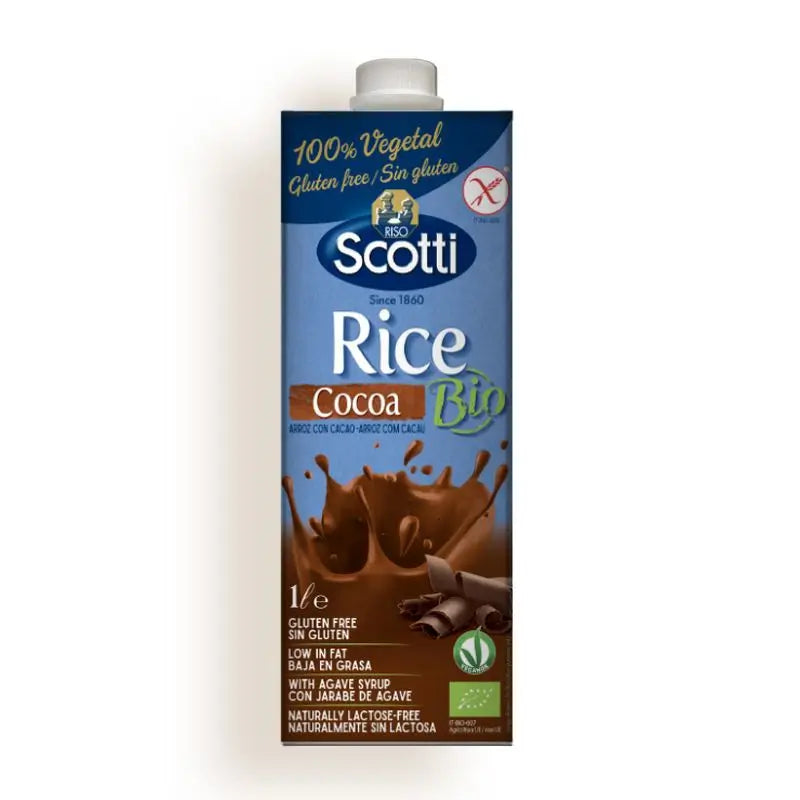 Scotti Rastlinný nápoj z ryže s kakaom 1 l .Bio Sg Veg** 