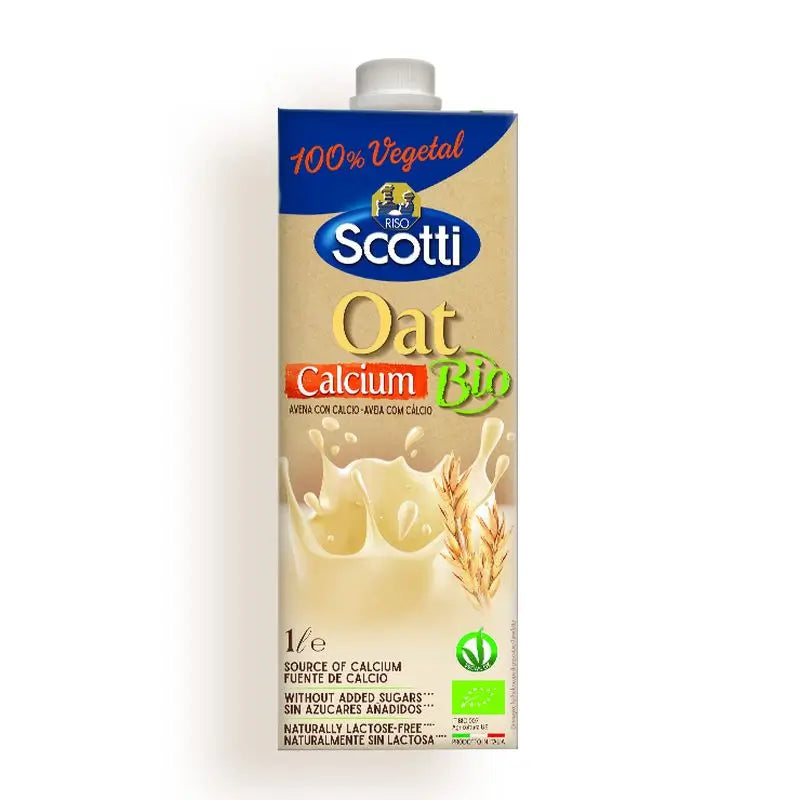 Scotti Rastlinný nápoj z ovsa s vápnikom 1 l. Bio, vegánsky 