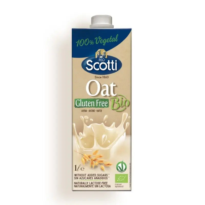 Scotti Bezlepkový rastlinný nápoj z ovsa 1 l. Bio, vegánsky 