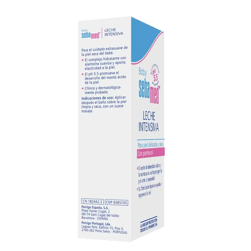SEBAMED Baby Intenzívny mliečny krém 200 ml