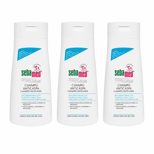 Sebamed šampón proti lupinám 400 ml, balenie po 3 ks