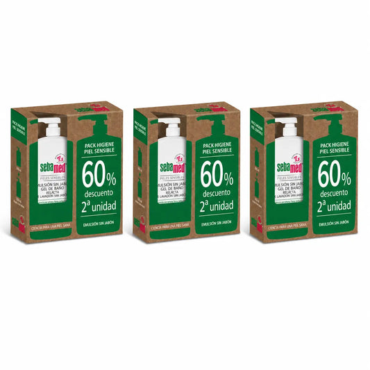 Sebamed bezmydlová emulzia Duplo, 1500 ml, balenie po 3 ks