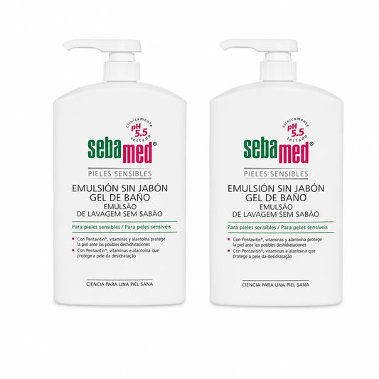 Sebamed Sprchový gél – nemydlová emulzia 1000 ml, balenie po 2 ks