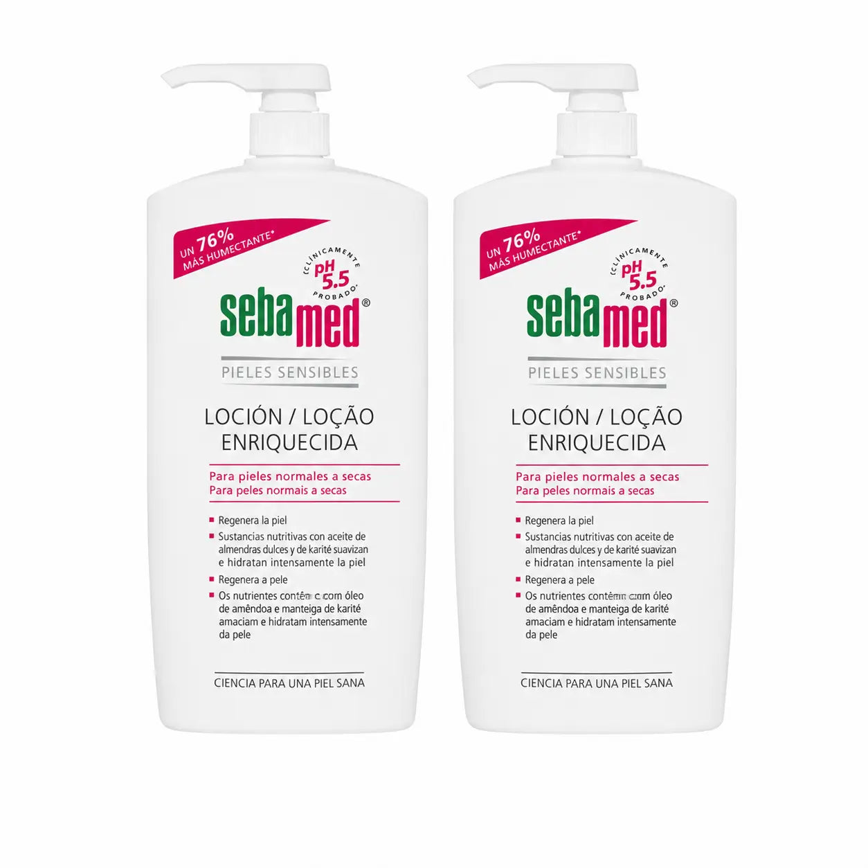 Sebamed obohatený telový krém 1000 ml, balenie po 2 ks