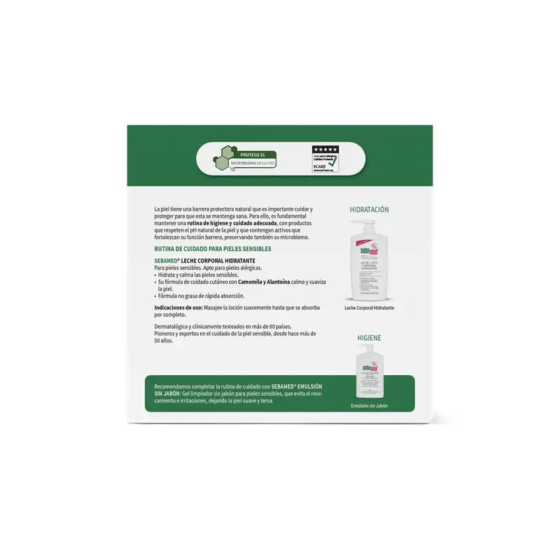 Sebamed Pack – telové mlieko, 750 ml, 2. kus so zľavou 60 %