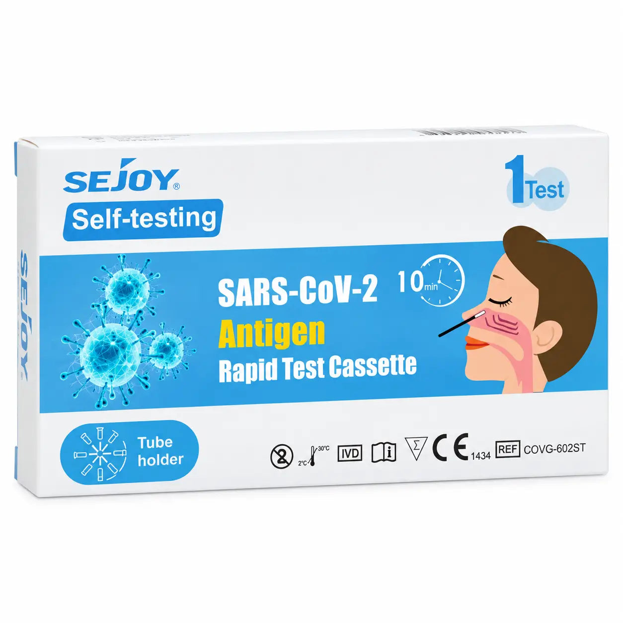 Sejoy Test na COVID-19 – nosový antigénový test, 1 kus