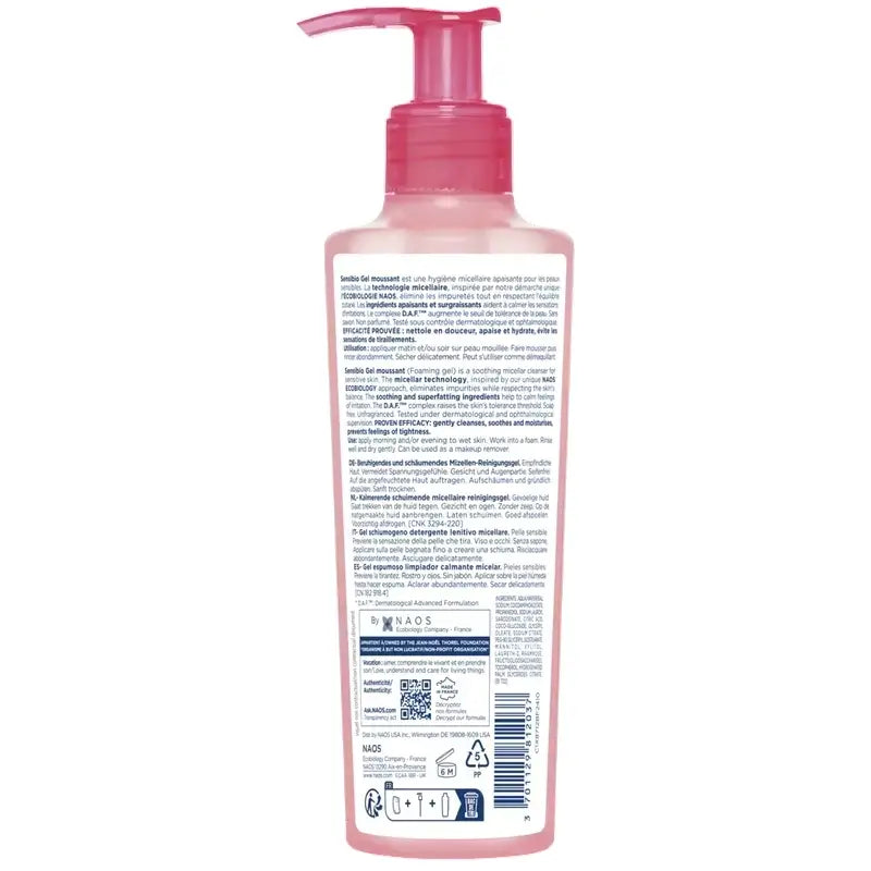 BIODERMA  Sensibio penový gél 200 ml