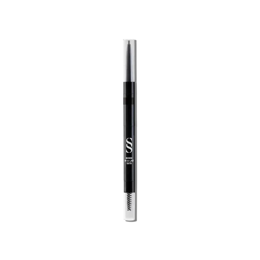 Sensilis Makeup Ceruzka na vyplnenie obočia 3 v 1 04 Espresso 0,5 g