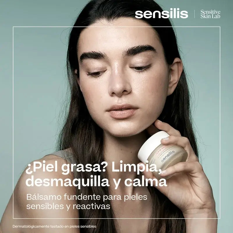 Sensilis Calm In Balm – čistiaci balzam pre citlivú a reaktívnu pleť, 50 ml