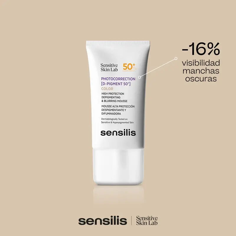 Sensilis Photocorrection [D-Pigment 50+] Depigmentačná penová emulzia 40 ml