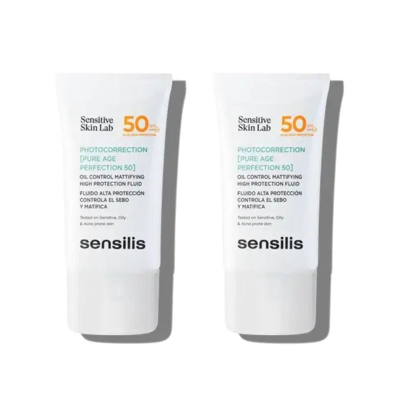 Sensilis Photocorrection [Pure Age Perfection 50], 2 × 40 ml 