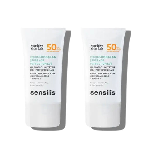 Sensilis Photocorrection [Pure Age Perfection 50], 2 × 40 ml 