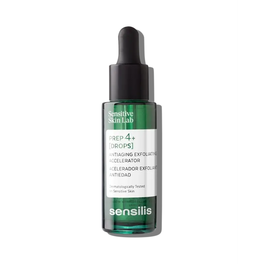 Sensilis Prep4+ Drops – sérum urýchľujúce exfoliáciu a proti starnutiu, 30 ml