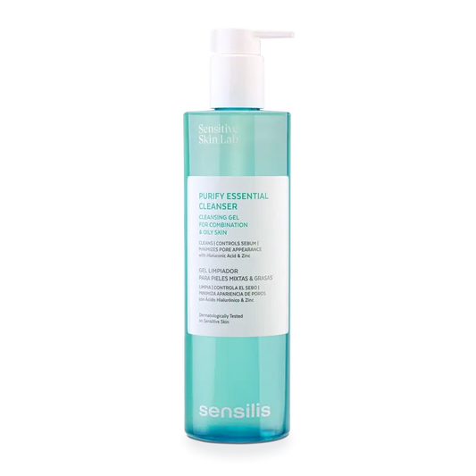 Sensilis Purify Essential Cleanser – čistiaci gél pre zmiešanú a mastnú pleť, 400 ml