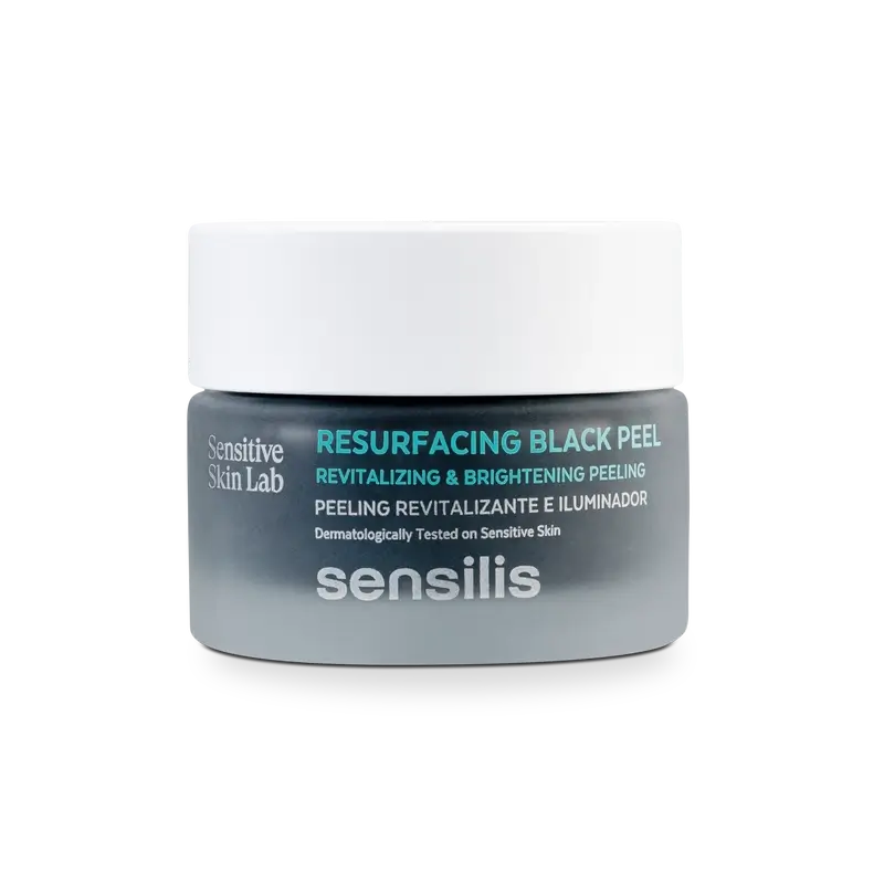 Sensilis Resurfacing Black Peel – revitalizačný a rozjasňujúci peeling 50 ml