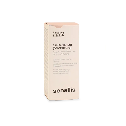 Sensilis Skin D-Pigment Korekčný make-up na odstránenie pigmentových škvŕn, odtieň Beige Rose, 30 ml