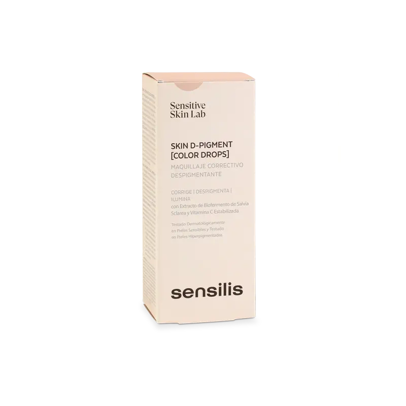 Sensilis Skin D-Pigment Korekčný make-up na odstránenie pigmentových škvŕn, odtieň Beige Rose, 30 ml