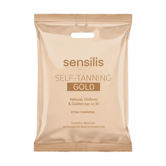 Sensilis Solares samoopaľovacie utierky – Gold, 6 kusov 