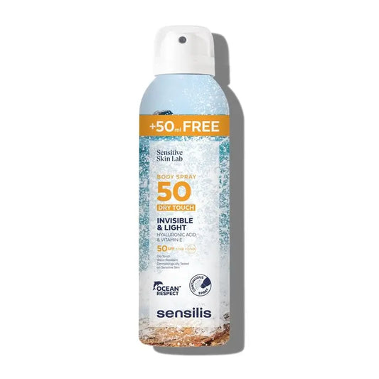 Sensilis Opaľovacie spreje Dry Touch 200 ml + 50 ml  