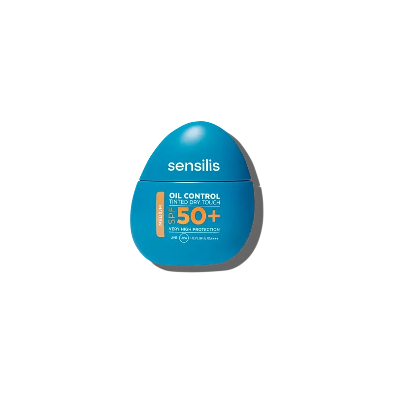 Sensilis Solares Sun Waterfluid Oil Control SPF 50+ odtieň Medium, 40 ml 