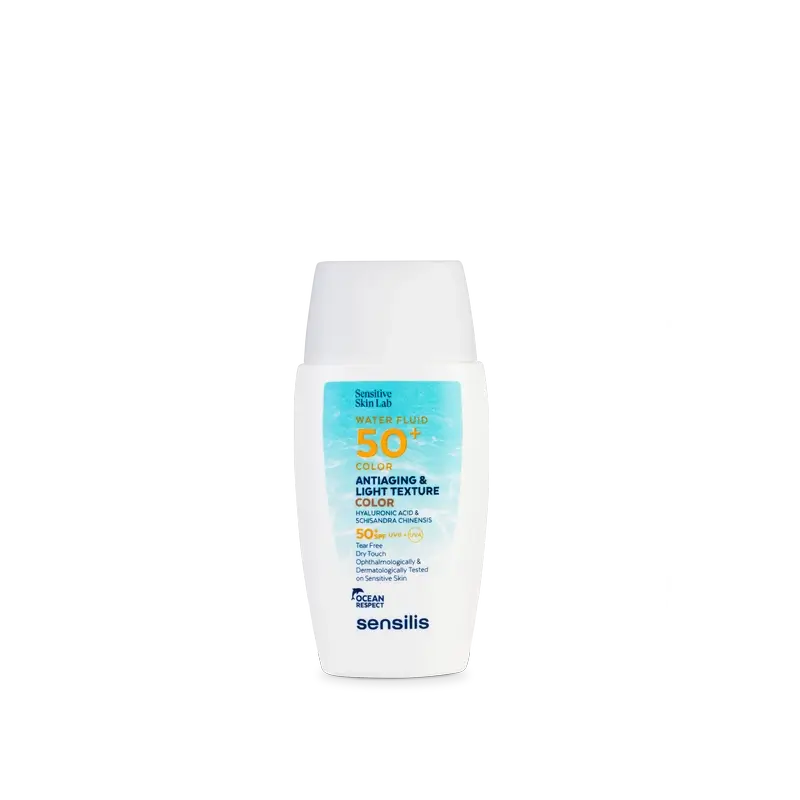Sensilis Water Fluid SPF 50+ – tónovací fluid proti starnutiu, 40 ml