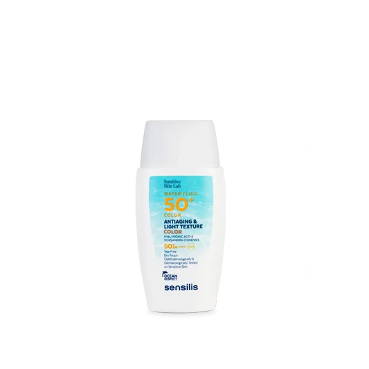 Sensilis Water Fluid SPF 50+ – tónovací fluid proti starnutiu, 40 ml