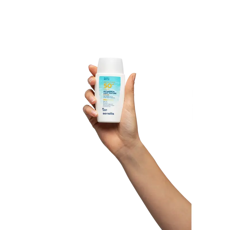 Sensilis Water Fluid SPF 50+ – tónovací fluid proti starnutiu, 40 ml