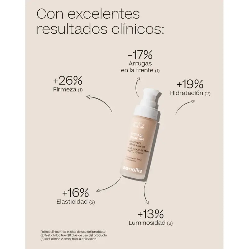 Sensilis Upgrade Make Up Krémový make-up s liftingovým efektom 04 Peche Rose 30 ml