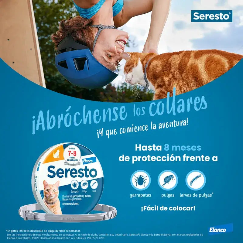 Obojok Seresto pre mačky, balenie po 2 ks