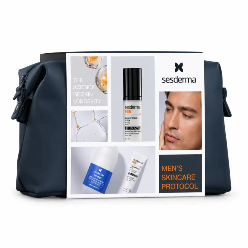 Sesderma – balíček pre starostlivosť o mužskú pleť Ses Men Absolute Force – pleťová voda + očný krém