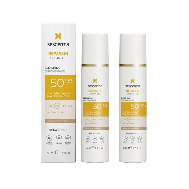 Sesderma Repaskin Urban 365 – prípravok na odstránenie pigmentových škvŕn, 2 × 50 ml 