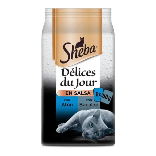 Sheba Delices Du Jour – Ryby pre mačky 12 × 6 × 50 g